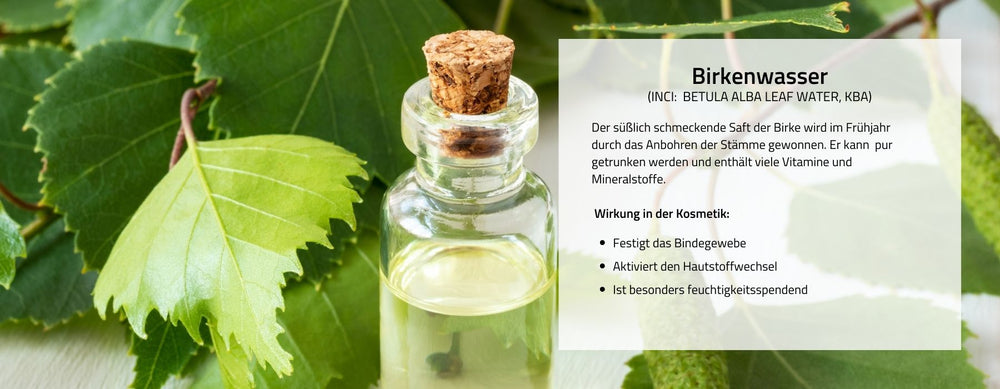 GREY Berlin Naturkosmetik Inhaltsstoff Birkenwasser