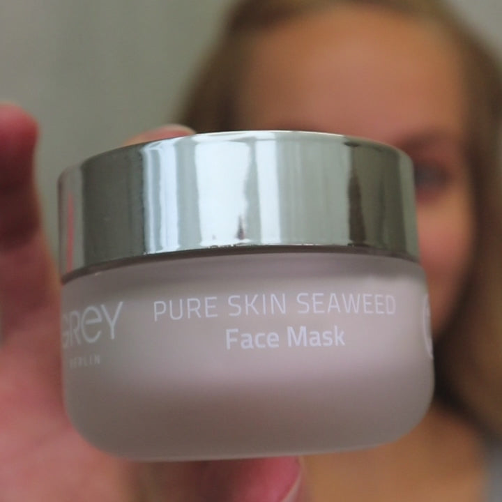 GREY Berlin Pure Skin Seaweed Face Mask Anwendung